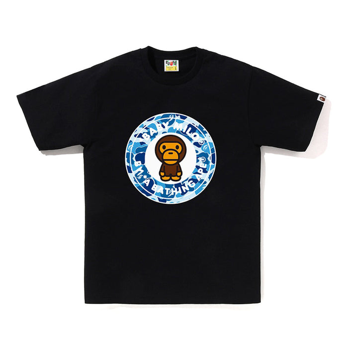 ABC 카모 마일로 비지 웍스 티셔츠(M) BLACK/BLUE