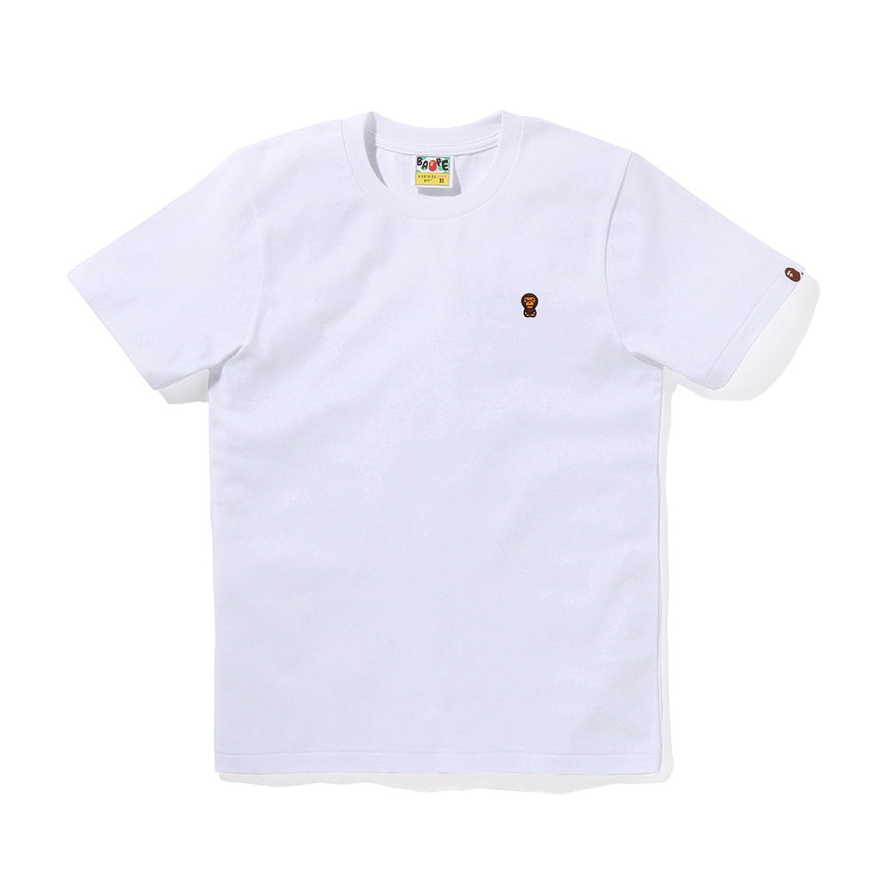 베이비 마일로 원 포인트 티셔츠(W) WHITE