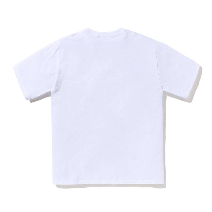 와일드 레오파드 패턴 마일로 온 빅 에이프 티셔츠(W) WHITE/PINK