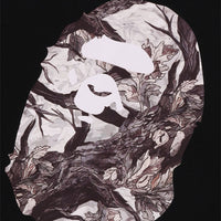 트리 엣지 카모 BY BATHING APE 릴렉스드 핏 티셔츠(M) BLACK