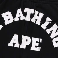 콜리지 오버사이드즈 핏 와이드 레그 스웨트 팬츠(M) BLACK