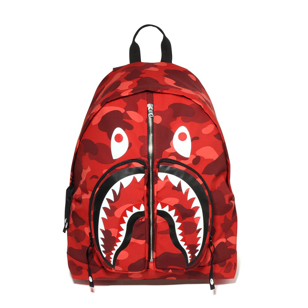 컬러 카모 샤크 데이팩(M) RED