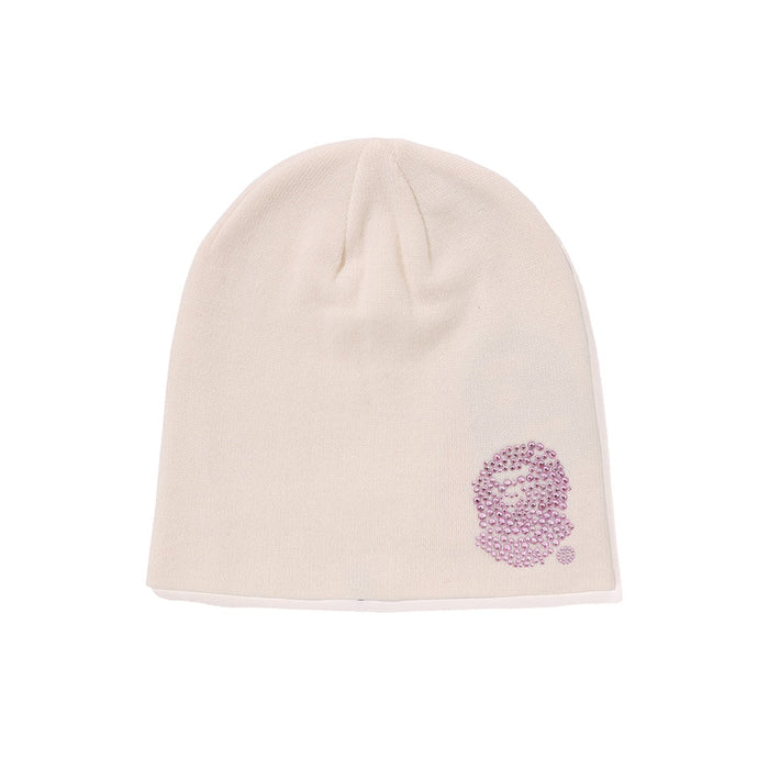 크리스탈 에이프 헤드 비니(W) WHITE