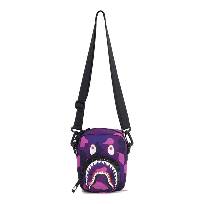 컬러 카모 샤크 미니 백 PURPLE