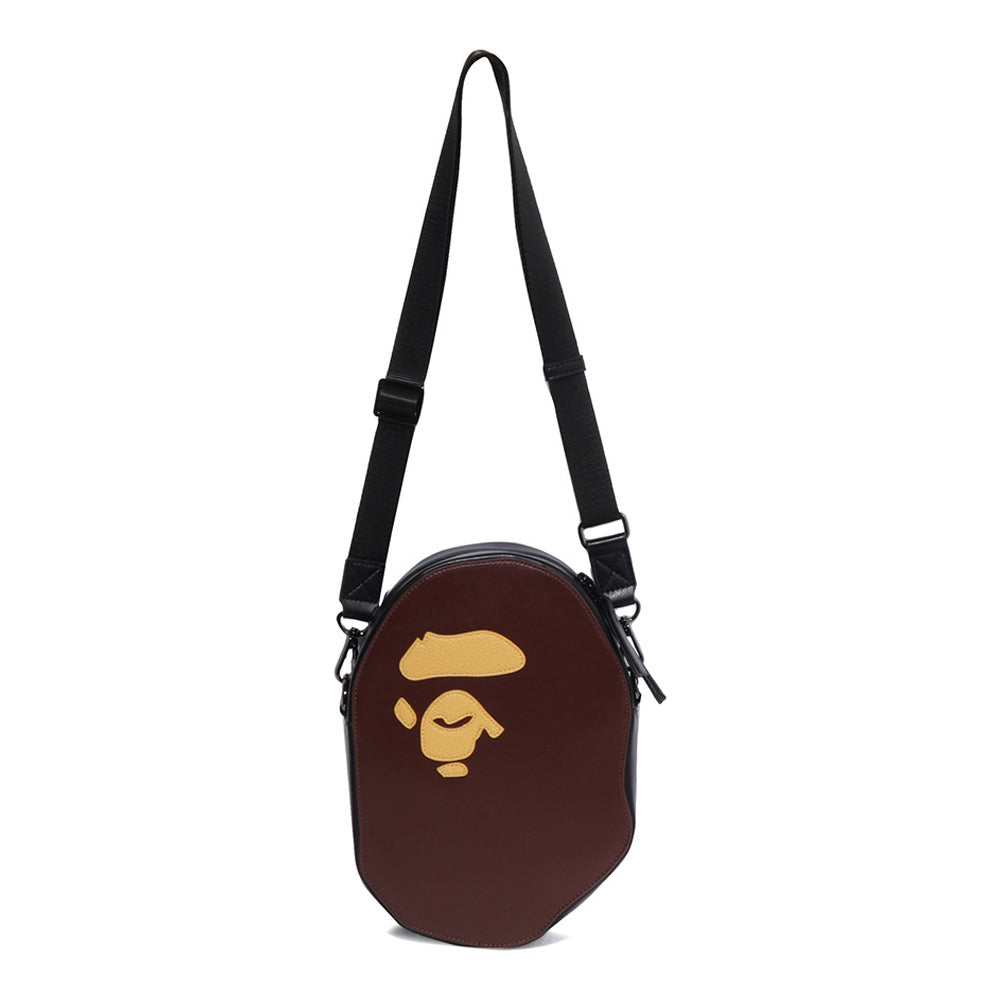 에이프 헤드 숄더 백 BROWN