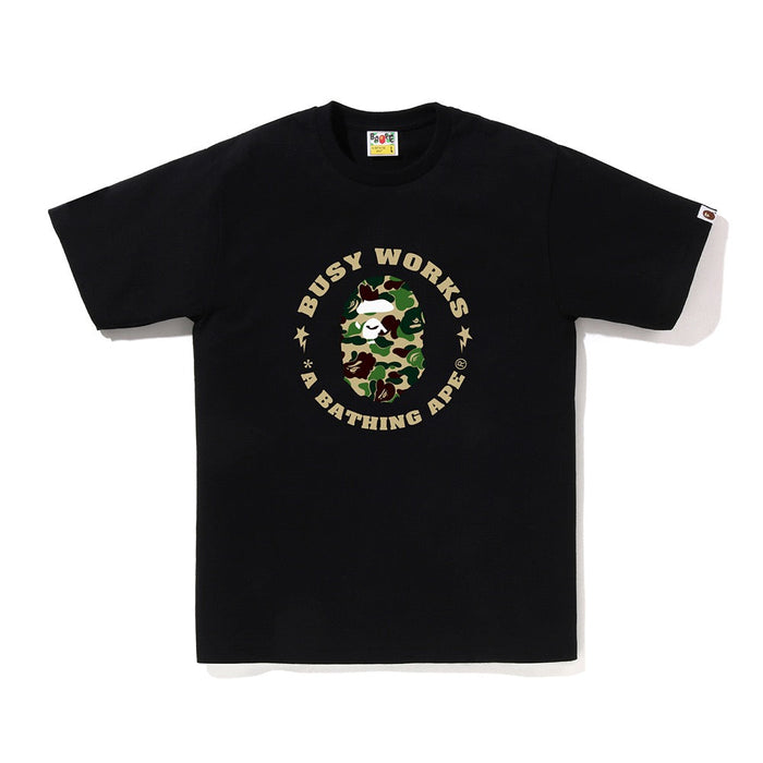 ABC 카모 비지 웍스 스타 티셔츠(M) BLACK/GREEN