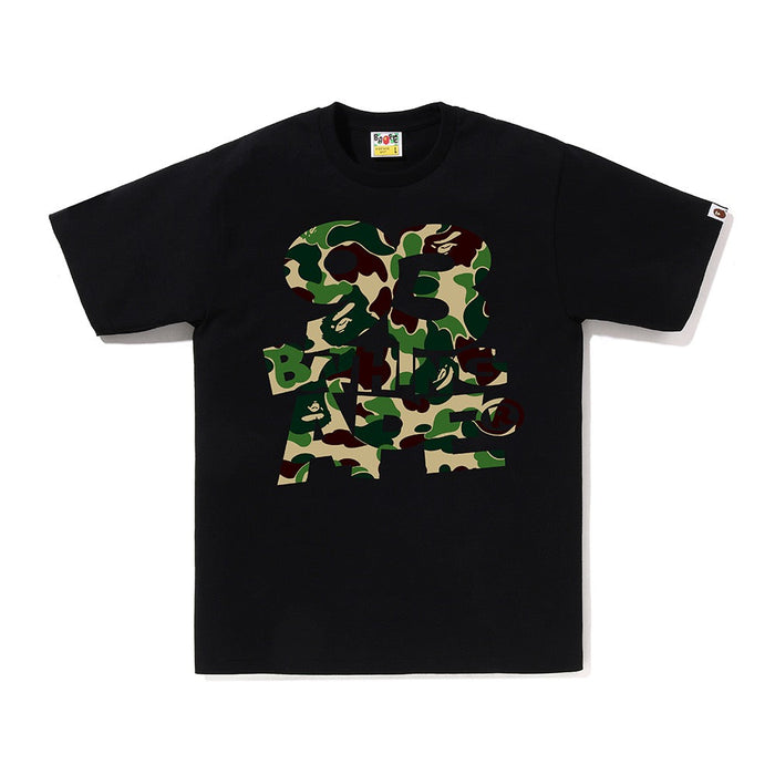 ABC 카모 93 BATHING APE 티셔츠(M) BLACK/GREEN