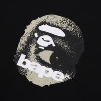 메이프 헤드 릴렉스드 핏 티셔츠(M) BLACK