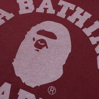 가먼트 다이 콜리지 풀오버 후드(M) BURGUNDY