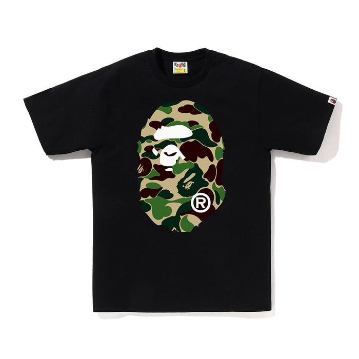 ABC 카모 빅 에이프 헤드 티셔츠(M) BLACK/GREEN