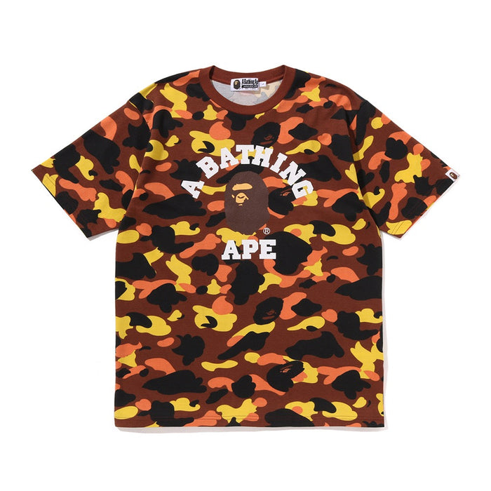 퍼스트 카모 콜리지 티셔츠(M) ORANGE
