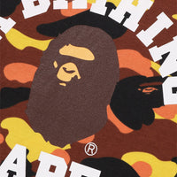 퍼스트 카모 콜리지 티셔츠(M) ORANGE