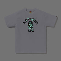 시티 카모 콜리지 티셔츠(M) WHITE