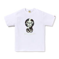 시티 카모 베이비 마일로 티셔츠(M) WHITE