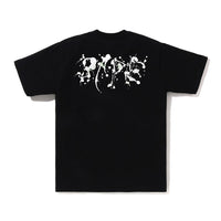 시티 카모 페인팅 에이프 헤드 티셔츠(M) BLACK