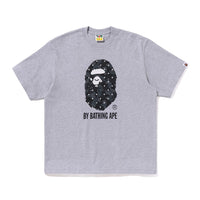 ABC 도트 카모 BY BATHING APE 릴렉스드 핏 티셔츠(M) GRAY