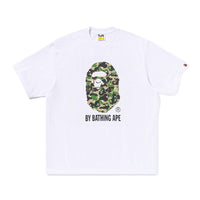 ABC 도트 카모 BY BATHING APE 릴렉스드 핏 티셔츠(M) WHITE