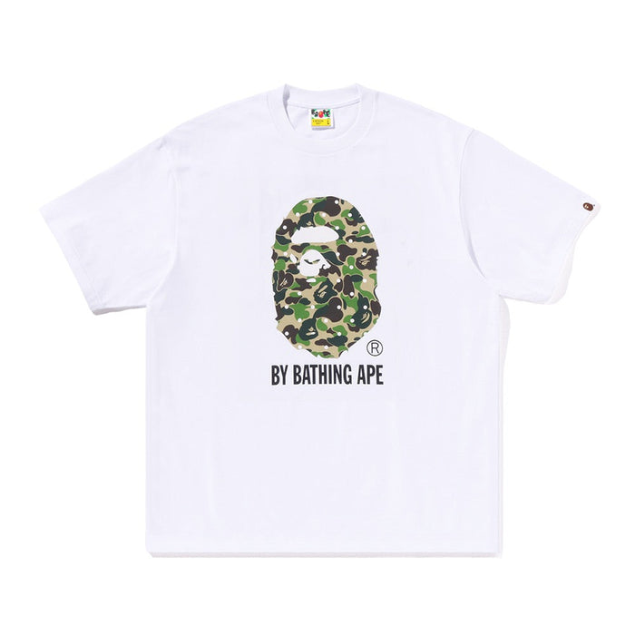 ABC 도트 카모 BY BATHING APE 릴렉스드 핏 티셔츠(M) WHITE