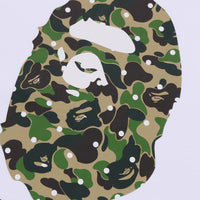 ABC 도트 카모 BY BATHING APE 릴렉스드 핏 티셔츠(M) WHITE