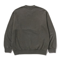 가먼트 다이 콜리지 릴렉스트 핏 크루넥 스웨트셔츠(M) OLIVEDRAB