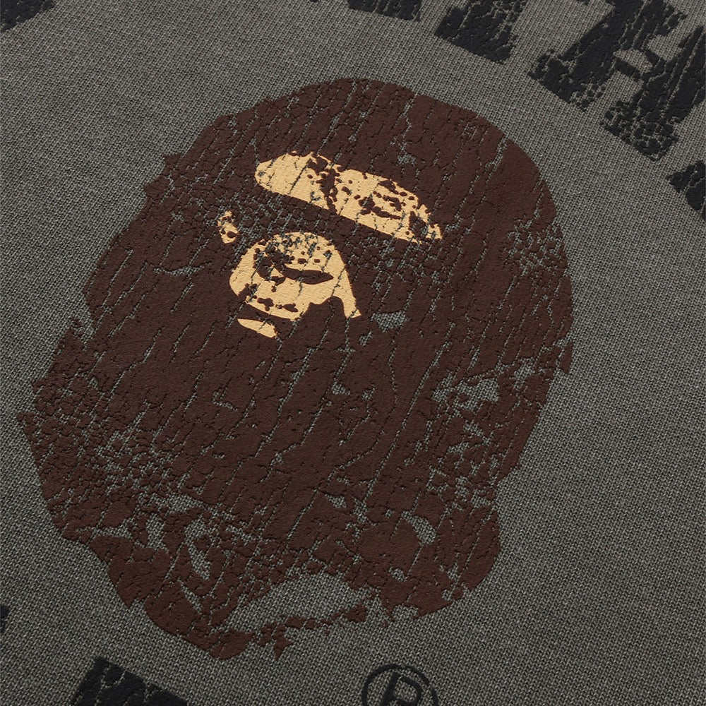 가먼트 다이 콜리지 릴렉스트 핏 크루넥 스웨트셔츠(M) OLIVEDRAB