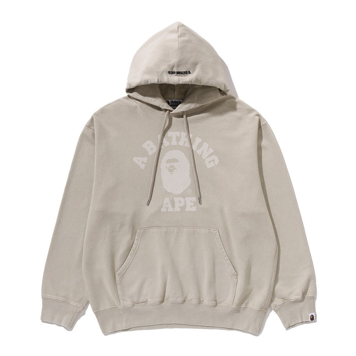 가먼트 다이 콜리지 풀오버 후드(M) BEIGE