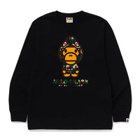 퍼스트 카모 마일로 샤크 FZH 롱슬리브 티셔츠(M) BLACK/YELLOW