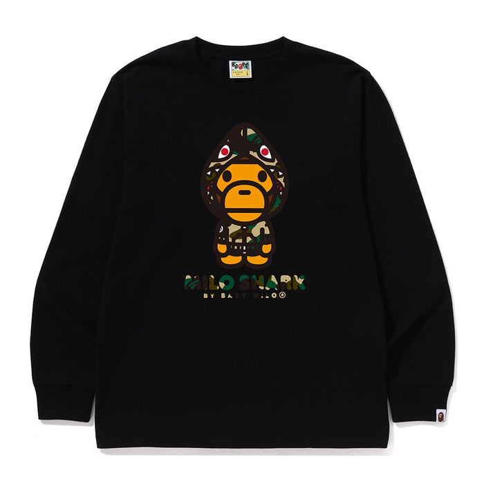 퍼스트 카모 마일로 샤크 FZH 롱슬리브 티셔츠(M) BLACK/YELLOW