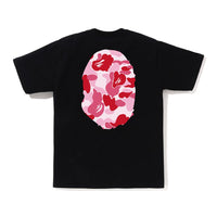 ABC 카모 빅 에이프 헤드 티셔츠(M) BLACK/PINK