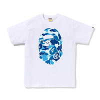 ABC 카모 빅 에이프 헤드 티셔츠(M) WHITE/BLUE