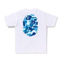 ABC 카모 빅 에이프 헤드 티셔츠(M) WHITE/BLUE