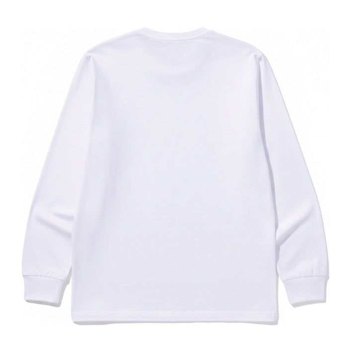 ABC 카모 콜리지 롱슬리브 티셔츠(M) WHITE/PINK