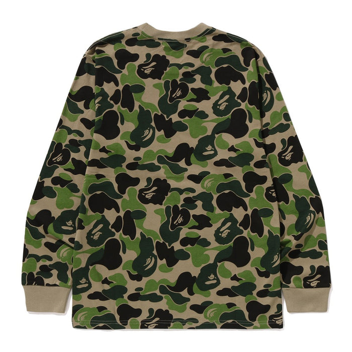 ABC 카모 콜리지 롱슬리브 티셔츠(M) GREEN