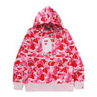 ABC 카모 BY BATHING APE 풀오버 후드(M) PINK