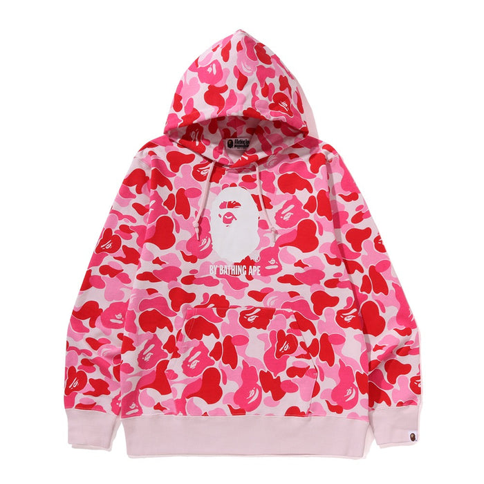 ABC 카모 BY BATHING APE 풀오버 후드(M) PINK