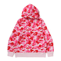 ABC 카모 BY BATHING APE 풀오버 후드(M) PINK
