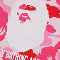 ABC 카모 BY BATHING APE 풀오버 후드(M) PINK