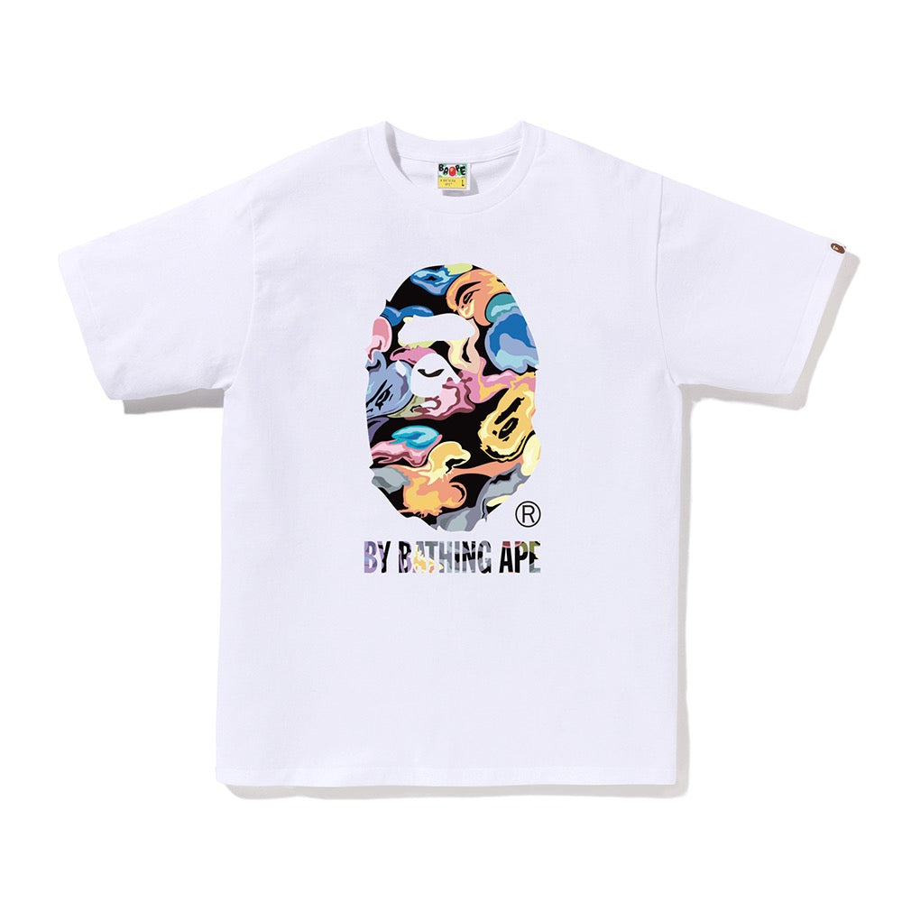 아트 카모 BY BATHING APE 티셔츠(M) WHITE