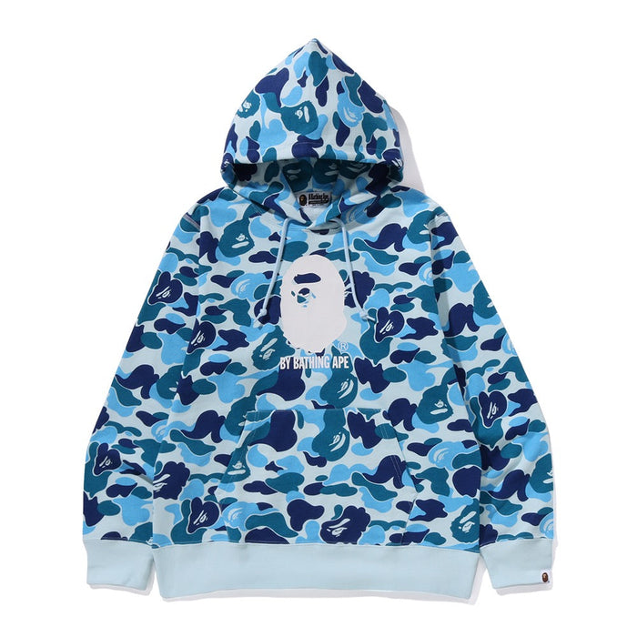 ABC 카모 BY BATHING APE 풀오버 후드(M) BLUE
