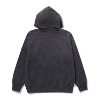 디스트로이 워시드 릴렉스드 핏 풀오버 후드(M) BLACK