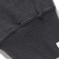 디스트로이 워시드 릴렉스드 핏 풀오버 후드(M) BLACK