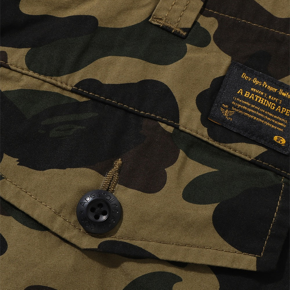 퍼스트 카모 레귤러 핏 6 포켓 팬츠(M) GREEN