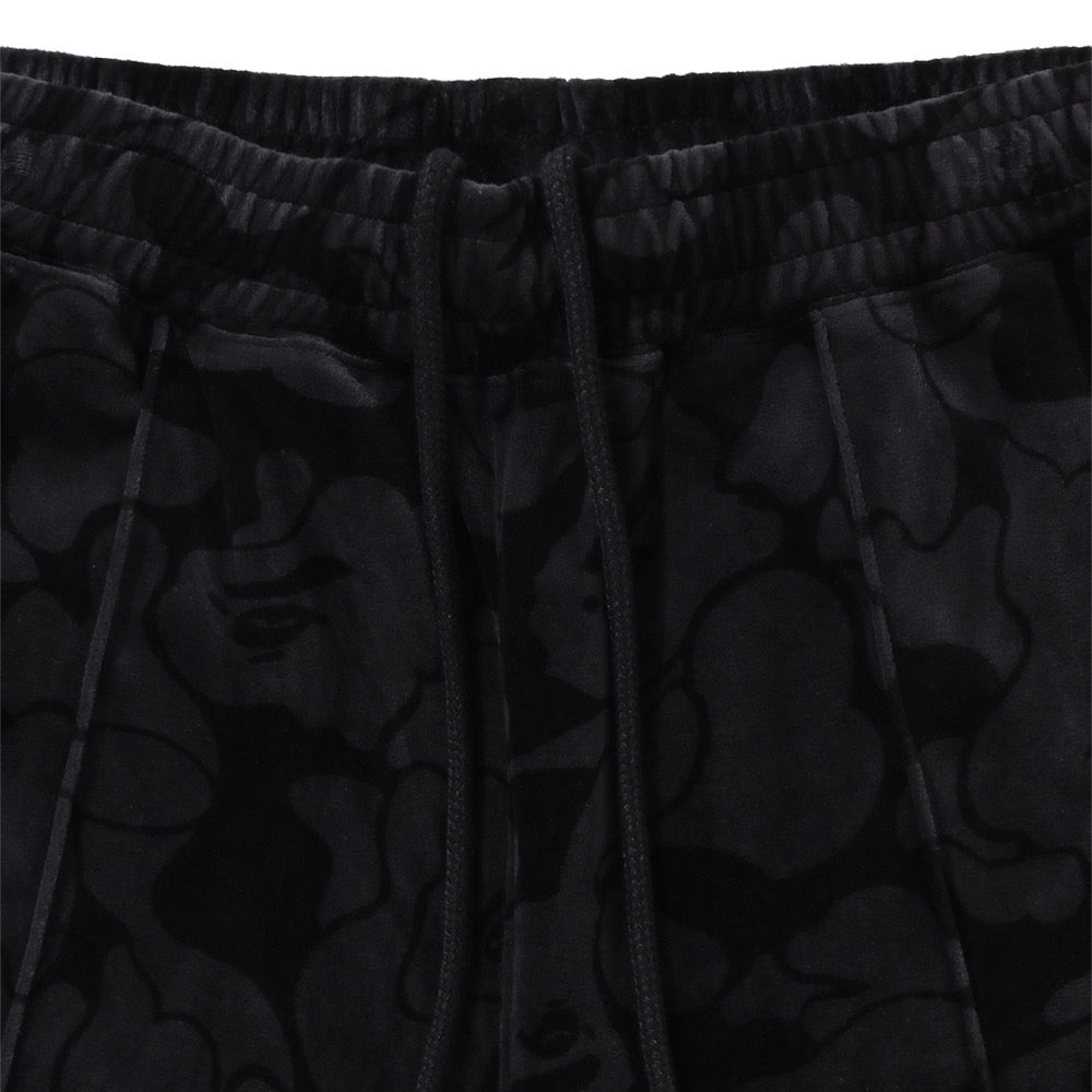 솔리드 카모 메탈 원 포인트 릴렉스드 핏 트랙 스웨트 팬츠(M) BLACK