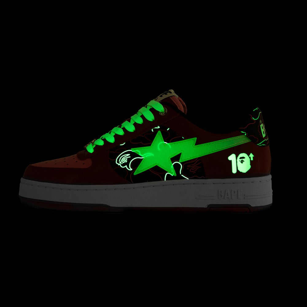 BAPE X 88RISING 베이프 스타-02(W) RED