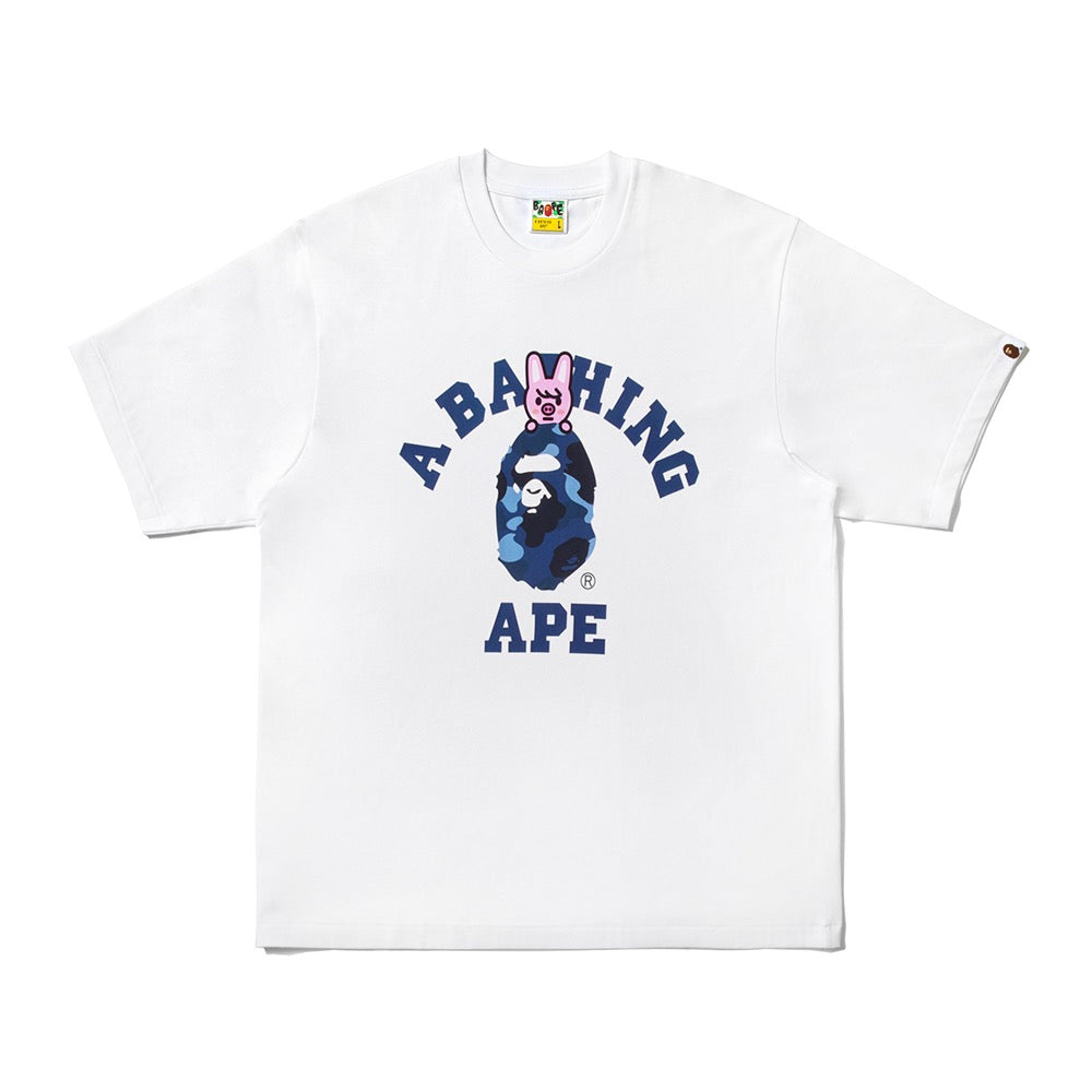 BAPE X STRAYKIDS DWAEKKI 콜리지 티셔츠(M) WHITE