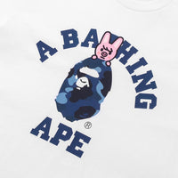 BAPE X STRAYKIDS DWAEKKI 콜리지 티셔츠(M) WHITE