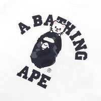 BAPE X STRAYKIDS JINIRET 콜리지 티셔츠(M) WHITE