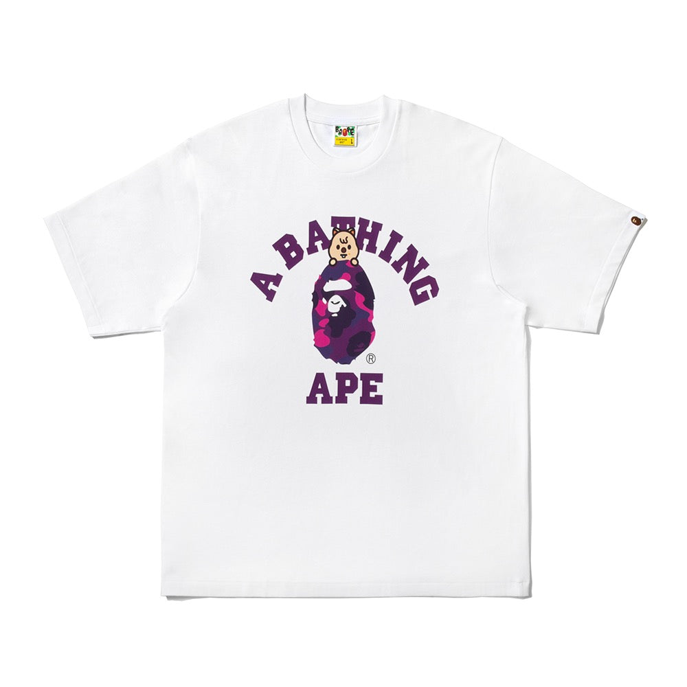 BAPE X STRAYKIDS HAN QUOKKA 콜리지 티셔츠(M) WHITE
