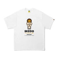BAPE X STRAYKIDS PUPPYM 베이비 마일로 티셔츠(M) WHITE
