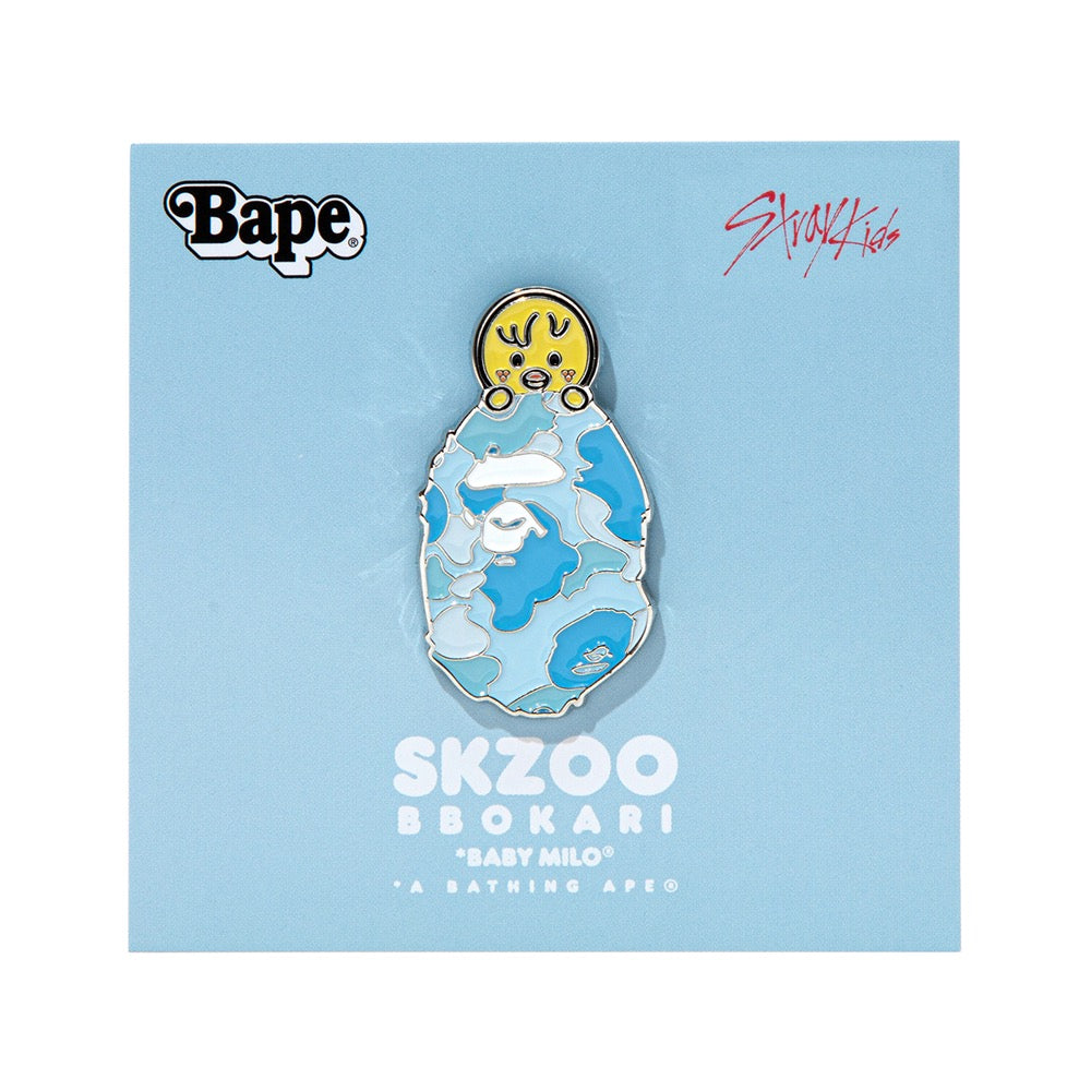 BAPE X STRAYKIDS 메탈 핀 SAX